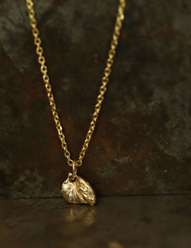 IV Shard Gold Pendant Necklace