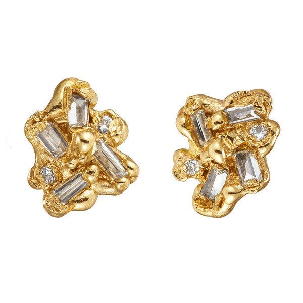 Armach Diamond Scatter Stud Earrings