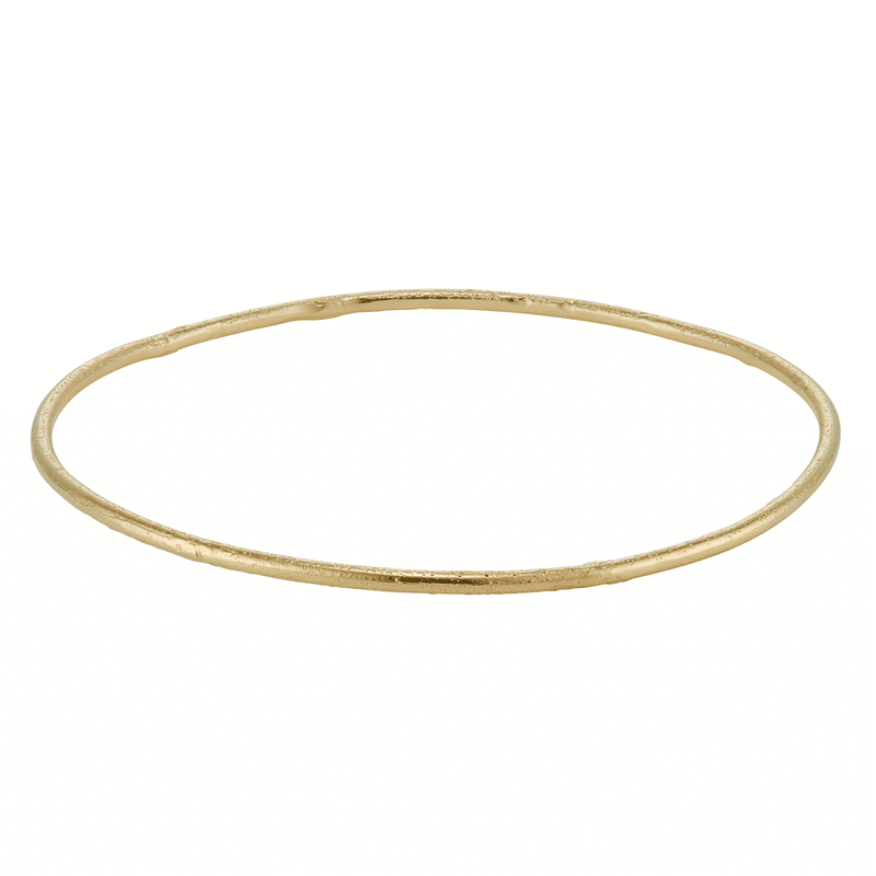 I Gold Bangle