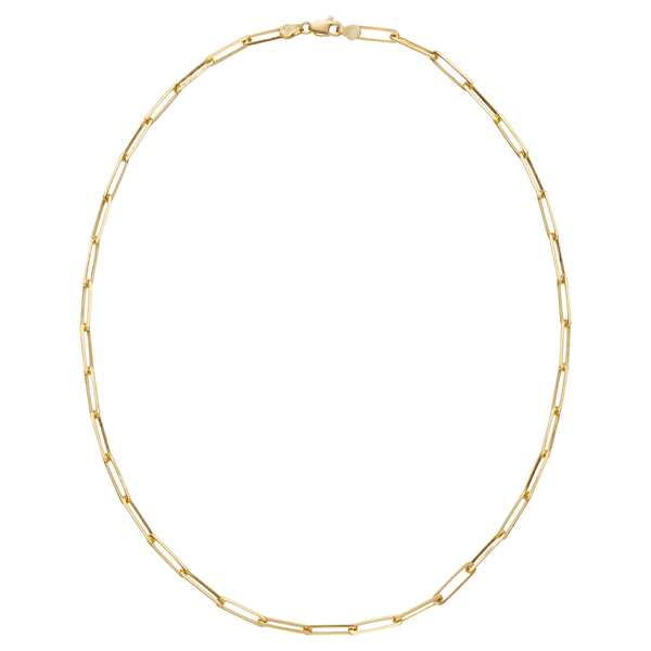 X Gold Link Chain Necklace