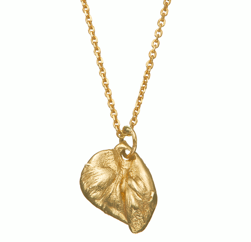 IV Shard Gold Pendant Necklace